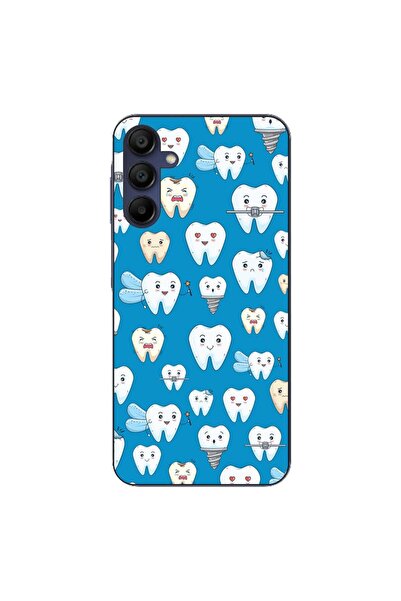 OEM Husa compatibila cu Samsung Galaxy A15 4G 5G Silicon Gel Tpu Model Dentis...