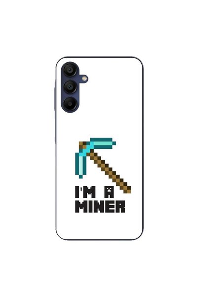OEM Husa compatibila cu Samsung Galaxy A15 4G 5G Silicon Gel Tpu Model Minecr...