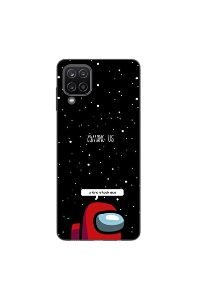 OEM Husa compatibila cu Samsung Galaxy A12 Silicon Gel Tpu Model Among Us