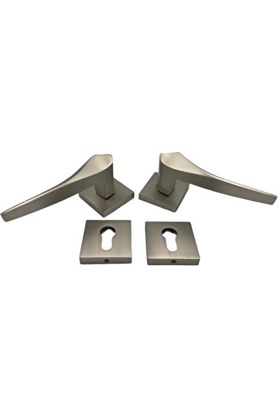 Generic Modern Rose Mortise Door Handle Set with Privacy Latch