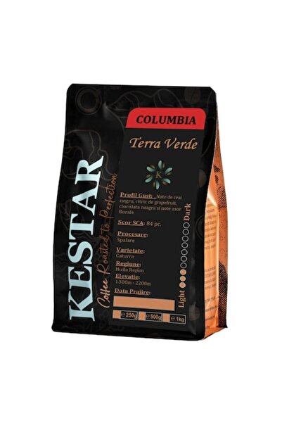 KESTAR Cafea Specială, Proaspăt Prăjită, Boabe, COLUMBIA Excelso Huila Terra ...