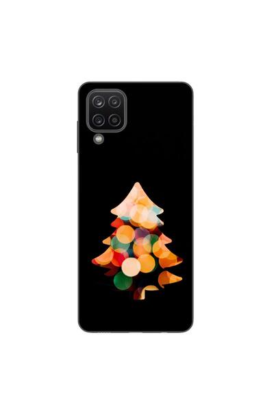 OEM Husa compatibila cu Samsung Galaxy A12 Silicon Gel Tpu Model Craciun Brad...