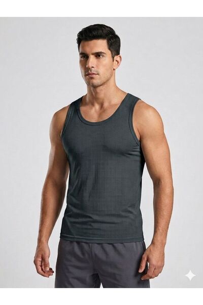Pimody Men's 3-Piece Bamboo Breathable Special Texture Jacquard Undershirt