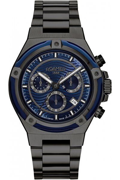 Roamer Ceas bărbătesc 221837 44 45 20, albastru marin — ceas sport potrivit p...