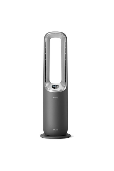 Philips ELVT Yapay Zeka Destekli 3'ü 1 Arada Hepa Isıtıcı Fan Akıllı Sensörlü Hava Temizleyici Cihaz Sessiz Koku Giderici Polen Toz Alerjen PM10