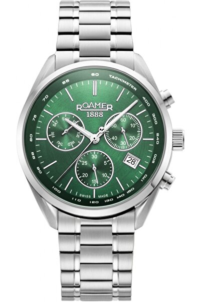 Roamer ceas bărbătesc 993819 41 75 20 — verde, sportiv, potrivit pentru înot.