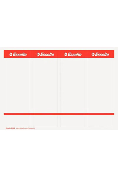 Esselte Etichete autoadezive imprimabile, pentru biblioraft, Esselte, 75mm, 4...
