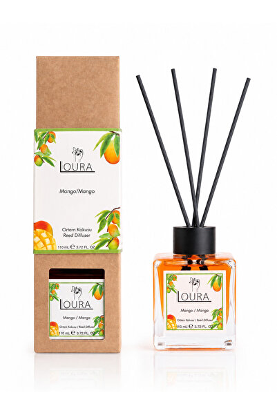 Loura Cosmetic Loura Mango Difuzor Parfum Cameră 110 ml, Aromă Tropicală Fruc...