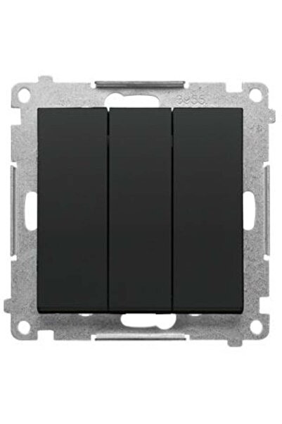 Kontakt-Simon Simon 55 Conector triplu cu iluminare de fundal LED (modul) 10 ...