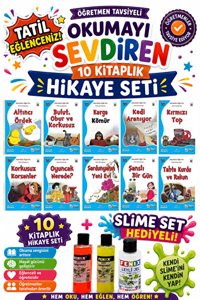 Üçgen Yayıncılık 1. Sınıf Öğretmen Tavsiyeli Okumayı Sevdiren 16 Sayfa 10 Kit...