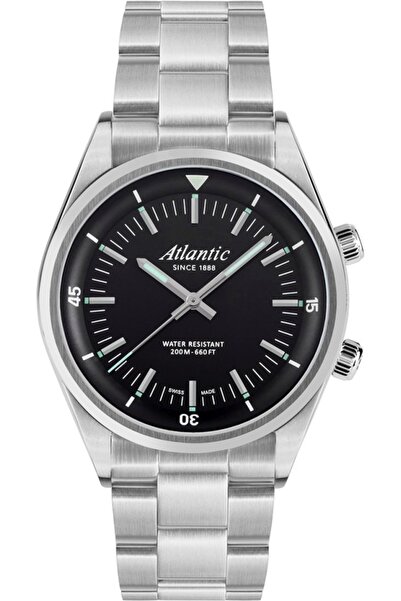 Atlantic Ceas bărbătesc 73375.41.61, clasic din oțel inoxidabil