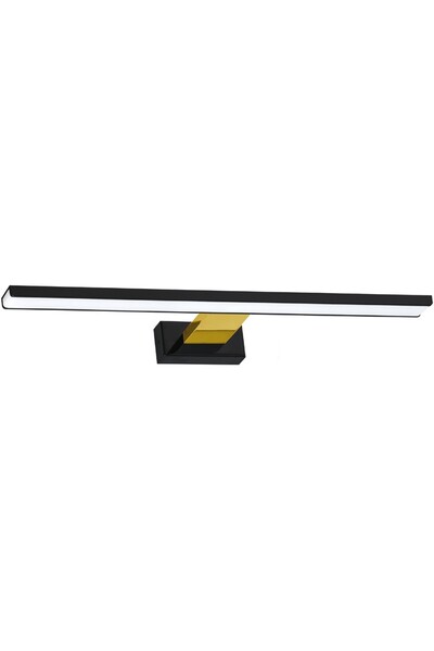 Milagro Aplica de perete Shine, Milagro, Aluminiu, 60 cm, Auriu/Negru