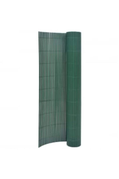 vidaxl Gard de grădină cu 2 părți, verde, 90 x 400 cm