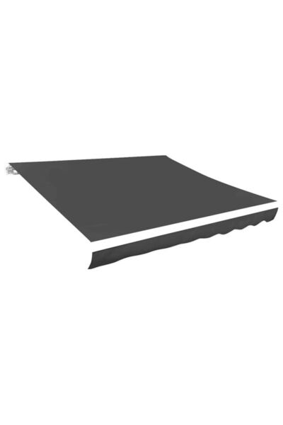 vidaxl Pânză pentru copertină, antracit, 3 x 2,5 m