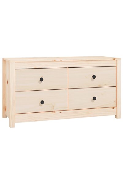 vidaxl Dulap lateral, 100x40x54 cm, lemn masiv de pin