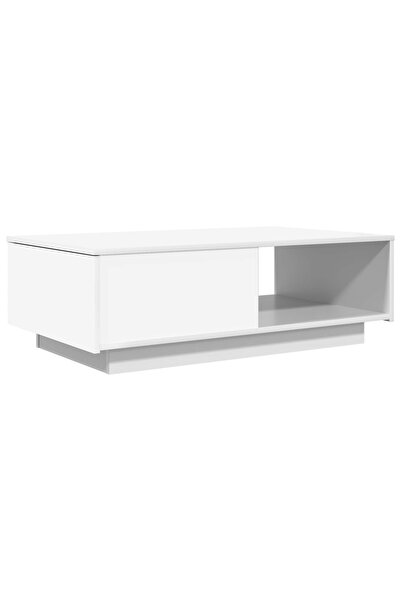 vidaxl Masă de cafea cu sertar Alb 95 x 55 x 31 cm Lemn compozit