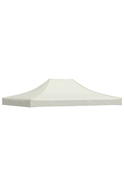 vidaxl Acoperiș cort de petrecere, crem, 4,5 x 3 m, 270 g/m²