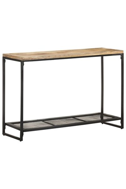 vidaxl Masă consolă, 110 x 35 x 75 cm, lemn masiv de mango