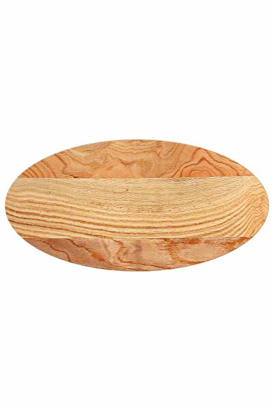 vidaxl Blat de masă maro deschis 80x40x2 cm lemn masiv de stejar oval