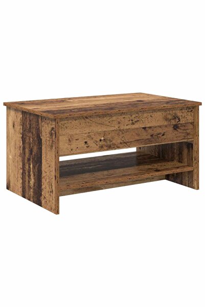 vidaxl Masă de cafea Lemn Vechi 80 x 50,5 x 41,5 cm Lemn compozit