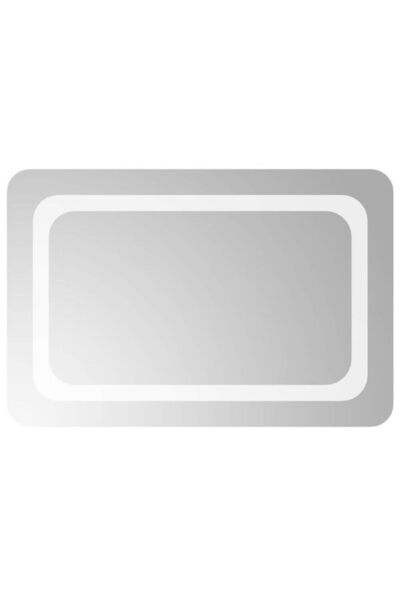 vidaxl Oglindă de baie cu LED, 60 x 40 cm