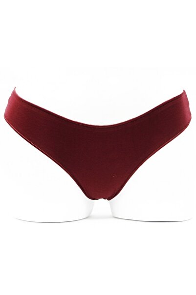 VELVET TOUCH Γυναικεία Βραζιλιάνικα Βαμβακερά Μπορντό 20X-39BOR, Χρώμα Μπορντ...
