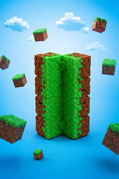 BB Craft Sonsuz Dönen Infinity Cube Stres Küpü - Blok Tasarım Stres Küpü Büyü...