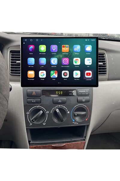 Carplayer Toyota corolla anroid screen 13 inch model 2003-2007 wireless apple...