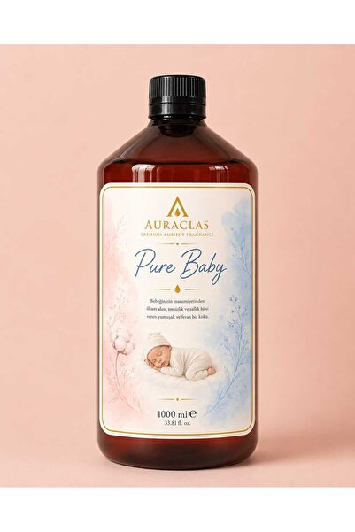 Pure Baby 1000 ML Ortam Kokusu Esansı | Koku Makinesi Esansı – Temiz ve Kalıcı Koku