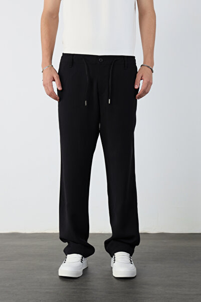 Mesfeno Baggy Modal Fabric Men's Trousers