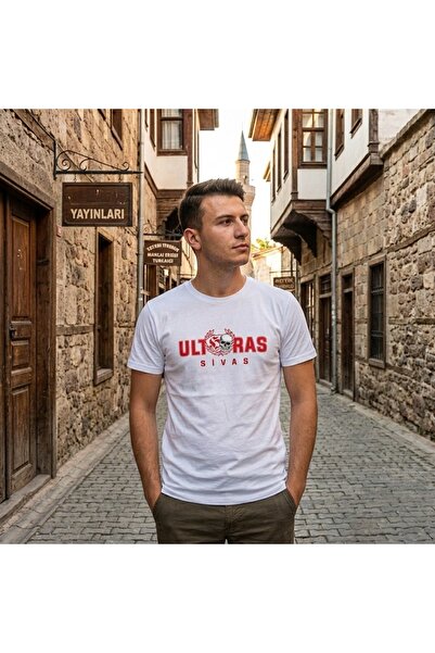 SARI Ultras Si̇vas Cycling Collar T-Shirt