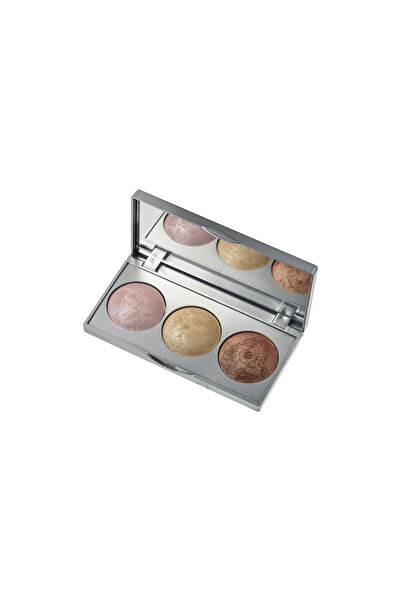 Golden Rose Strobing Highlighter Palette — Natural Glow, Long-Lasting, Profes...