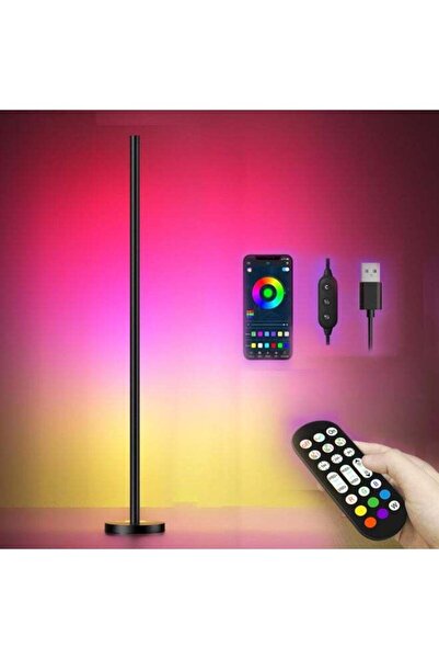 Generic RGB Floor Lamp, Smart RGBICW LED Corner Floor Lamp 2 Pack
