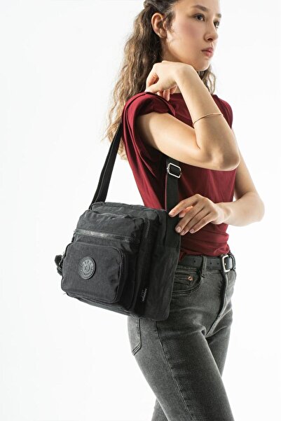 Baginn Geantă Messenger pentru femei 28*32 cm 571 Colecția Klinkır Ușoară, re...