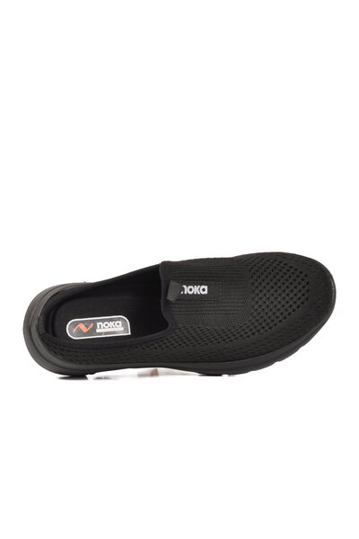 noka Black Mesh Lightweight Unisex Slippers Nina g