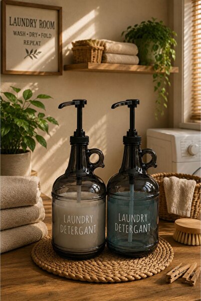 NEWNOW Aura 2 Li Glass Softener and Detergent Dispenser |   Decorative Glass ...