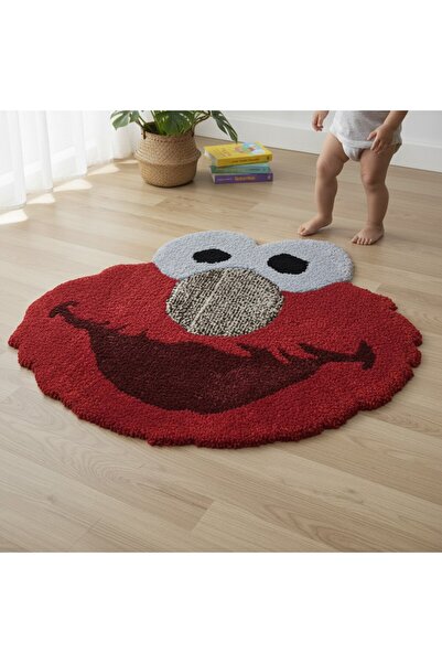 Isoray Design El Yapımı Tufting Halı – Sevimli Yüz Tasarımlı Çocuk & Genç Oda...