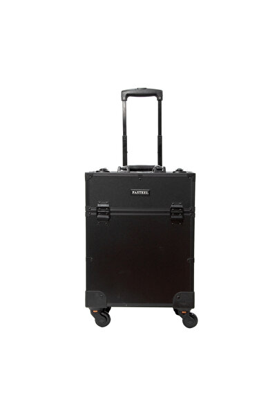 pasteel Convenient Traveling Beauty Case with Wheels for Home Services and Ea...