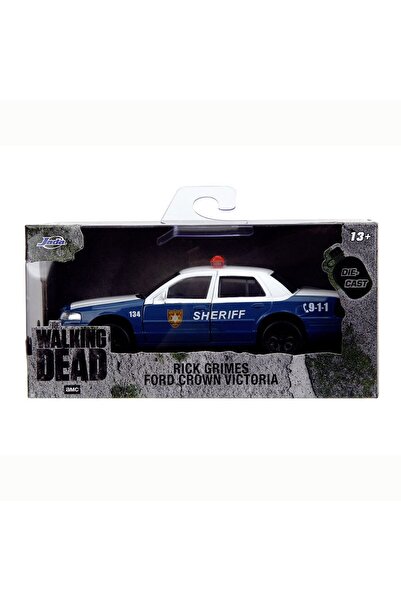 Jada Toys JADA THE WALKING DEAD RICK CRIMES MASINUTA METALICA FORD CROWN VICT...