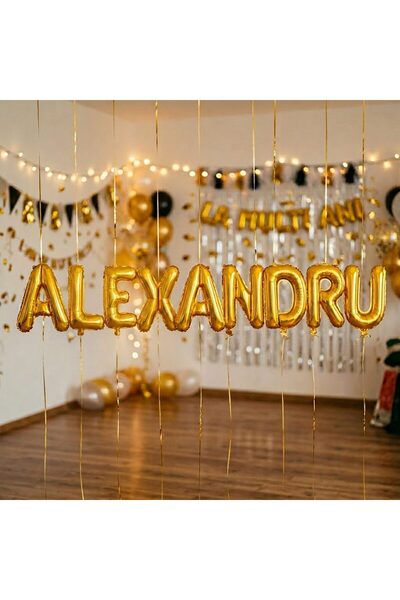 Flippy Baloane Folie Metalizate, Flippy, Set ALEXANDRU, Heliu sau Aer, Pai in...