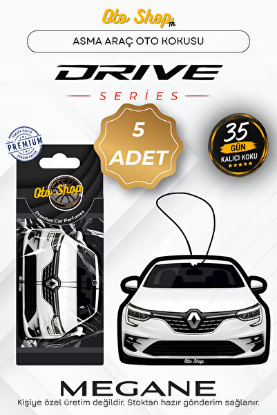 OTOSHOPTR RENAULT MEGANE Araba Kokuları Drive Serisi Oto Araç Kokusu (Beyaz) ...
