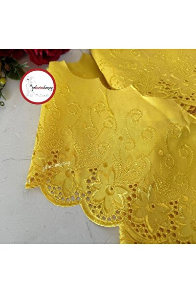 Gelincimherşey Çiçek Desenli Geniş Uç Fisto 17 cm 2 metre