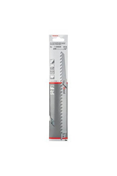 Bosch Panza de ferastrau Plastic, Set 5 piese, Alb