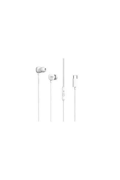 Maxell Căști Type-C pătrate, cu microfon, intraauriculare, stereo, 1,2 m, com...