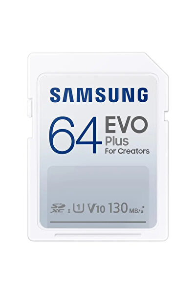 Samsung Card SDXC 64GB EVOPlus 130MB/s class 10 FFD V10 MB-SC64K/EU