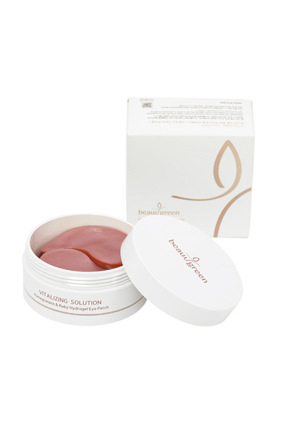 beauugreen Korean Beauty – Pomegranate & Ruby Hydrogel Eye Patch, 60 pcs.