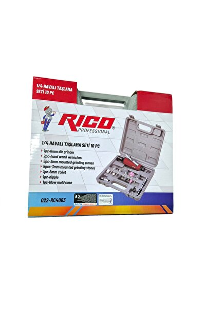 Rico 1/4 Havalı Taşlama Seti