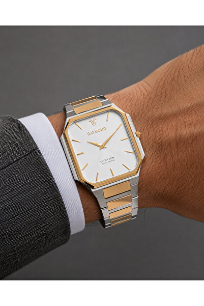 Raymond Rym-280274 Ultra Slim Men's Wristwatch 43×50 Stainless Steel