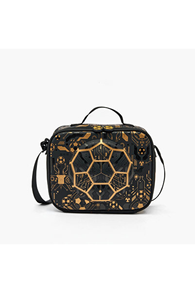Lifestyle Football Print Lunch Bag for Boys 5-8 Years with Insulation