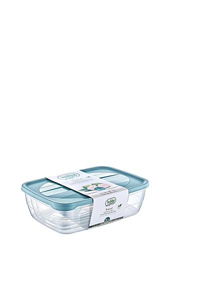 Hobby 3-Piece Rectangular Trend Storage Set (1.2+2+3 L) 1012